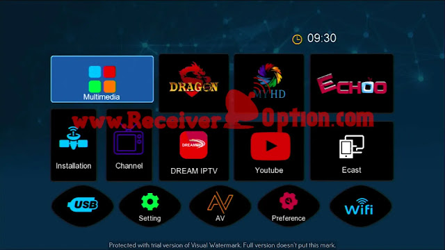 1506TV 4MB NEW SOFTWARE WITH DRAGON IPTV & MT7601 WIFI SUPPORTED OPTION 14 FEBRUARY 2022