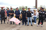 AKBP Erwin Syah Resmi Buka Road Race Kapolres Cup I di Sirkuit Puncak Mario 