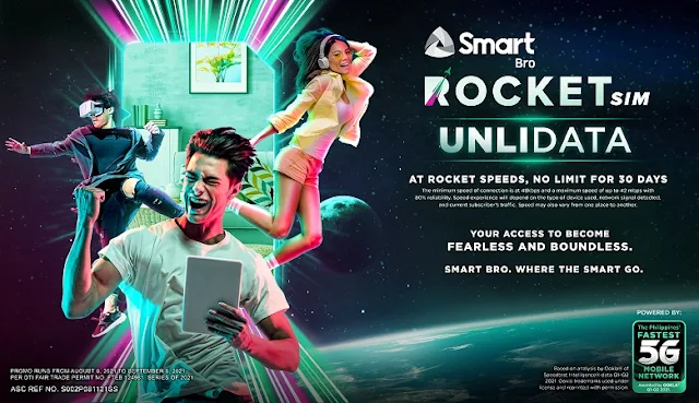 New Smart Bro Rocket SIM Unli Data Promo | Benteuno.com