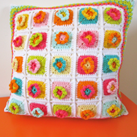 Crochet Pattern Flower Square I