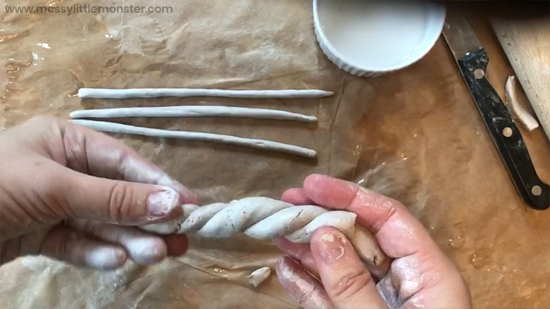 clay unicorn craft