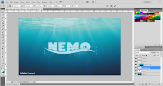 Cara Membuat Wallpaper Finding Nemo di Photoshop