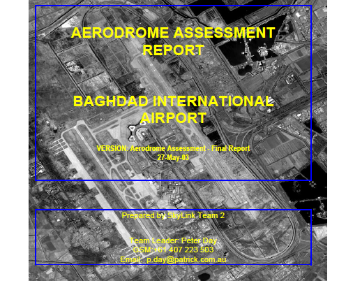 Bagdad Airport assessment