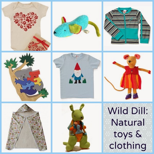 25% off this weekend at Wild Dill: Organic children's clothing and natural toys