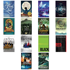 collage of the books I read in august