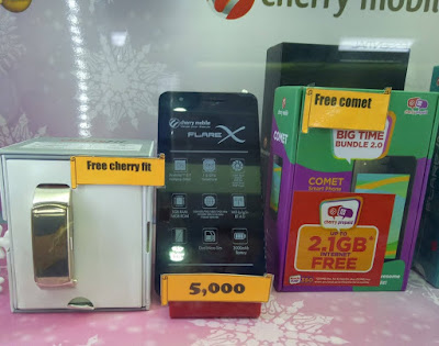 Buy Cherry Mobile Flare X and Get Free Cherry Fit or CM Comet