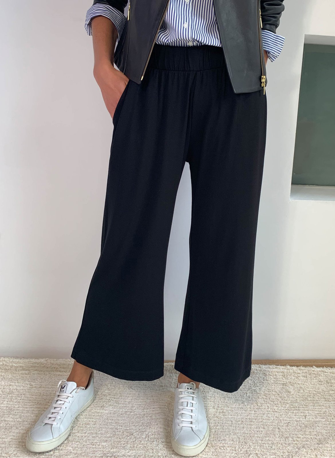 baukjen cropped palazzo trouser