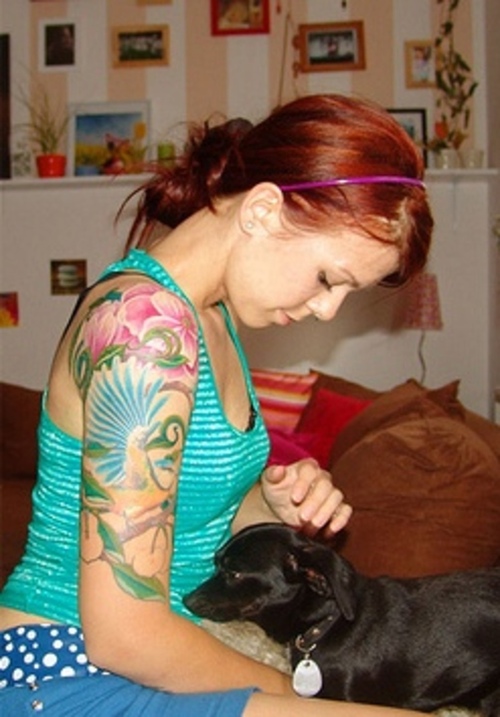 Tattoo Upper Arm Black And White Tattoos