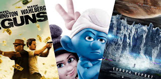 New movies Aug 2 - 2 Guns, Smurfs, Europa Report
