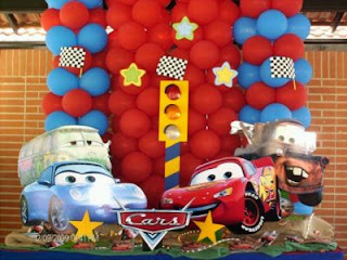 Children parties, cars decoration