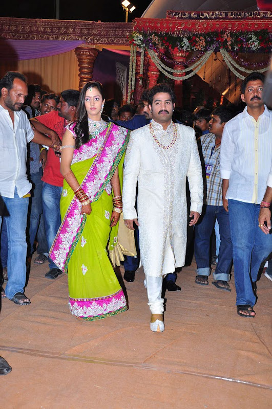 Celebrities  Jr NTR  Pranathi s Marriage hot images