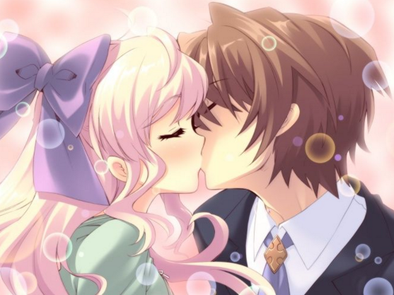 Kumpulan Gambar Anime Romantis Cute Ciuman - Belajar 