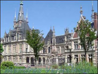 Abadia de Fécamp na costa da Normandia, França