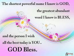 God Bless U All