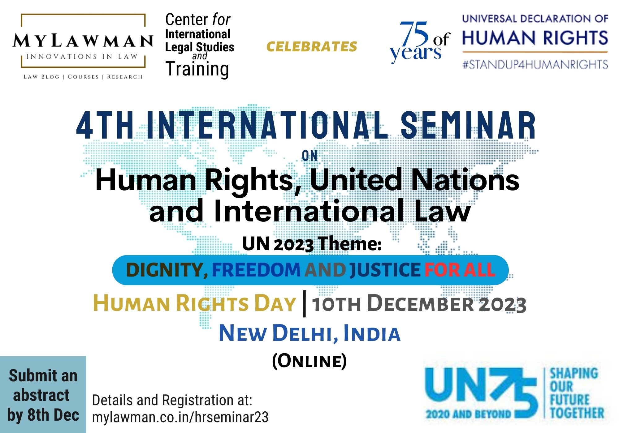 International Seminar on Human Rights on 10th deceber 2023 updated.