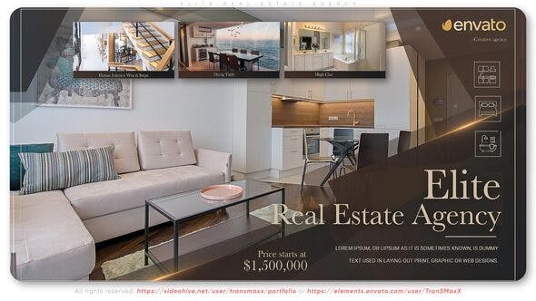 Elite Real Estate Agency : After Effects Template 