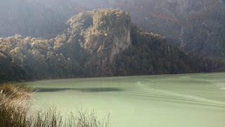  Lake Aguas Frias- the stunning, ethereal green color of the water 