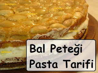 Bal Peteği Pasta Tarifi