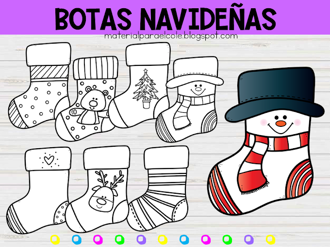 BOTAS NAVIDEÑAS 