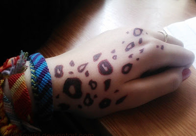 cheetah print tattoos