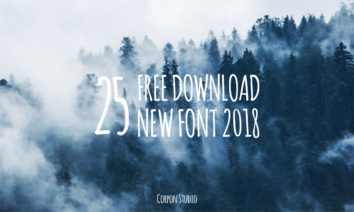 Download 25 Font  Premium Terbaru  2021 Gratis Dewa Desain 