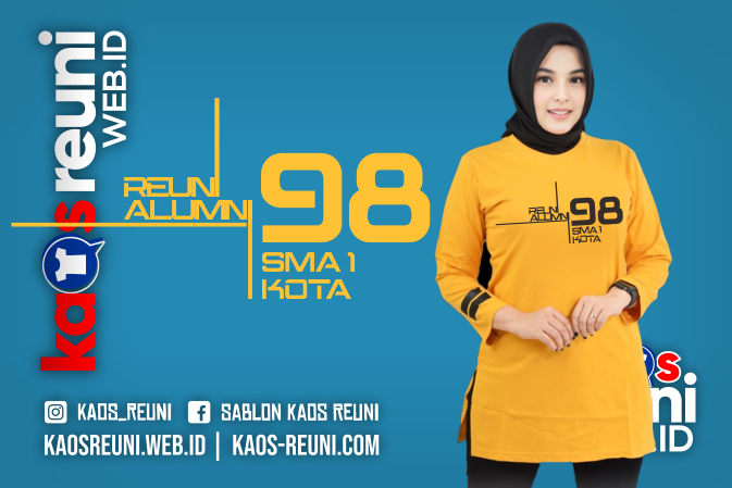 Kaos Reuni Alumni Raglan Dress