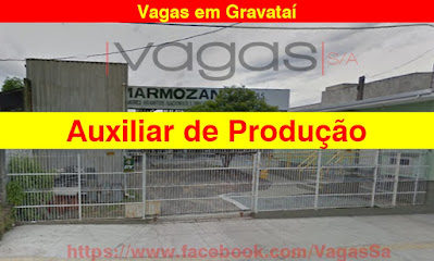 Empresa abre vagas para Auxiliar de Produção em Gravataí