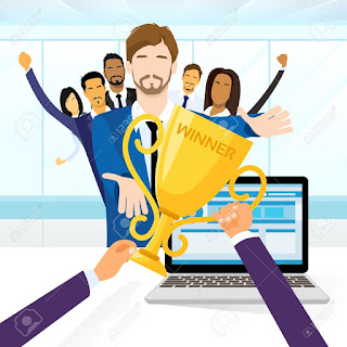 39308996-business-man-get-prize-winner-cup-people-congratulating-colleague