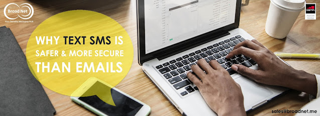 WHY TEXT SMS IS SAFER AND MORE SECURE THAN EMAILS