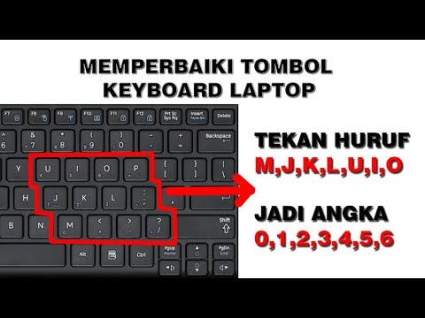 Cara Memperbaiki Keyboard Error Huruf Tertukar Menjadi Angka