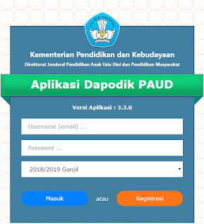 Dapodik paud 3.3.0