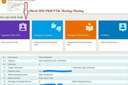 Hal yang Harus Diperhatikan Agar Info GTK 2017/2018 Valid