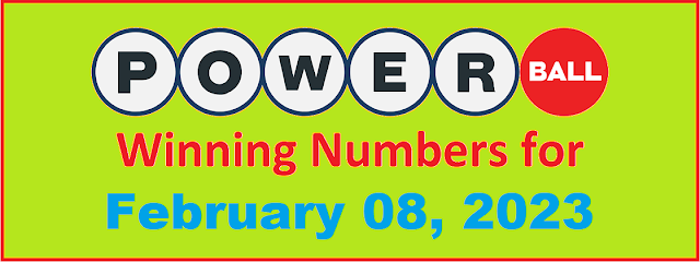 PowerBall Winning Numbers for Wednesday, February 08, 2023