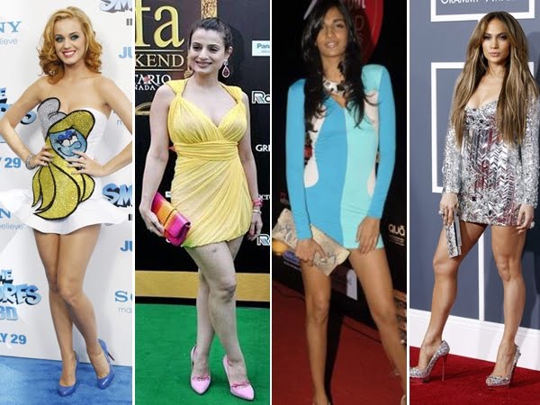 Celebrities in Short Dresses, Celebrities Short Dresses