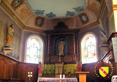 BOUVRON (54) - L'église paroissiale Saint-Mansuy