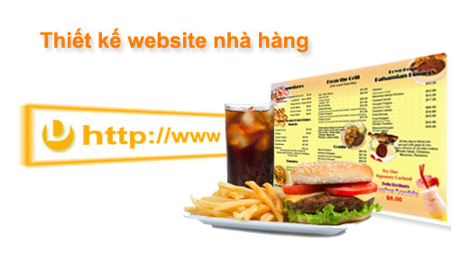 thiết kế website nhà hàng chuyên nghiệp