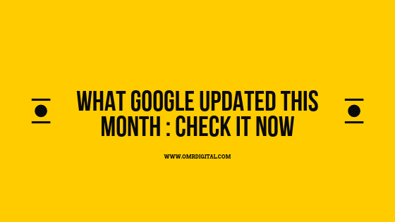  Google Updates