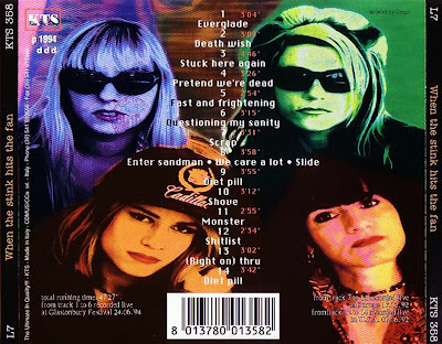 L7 When The Stink Hits The Fan (Bootleg Liberado) Arte Frontal