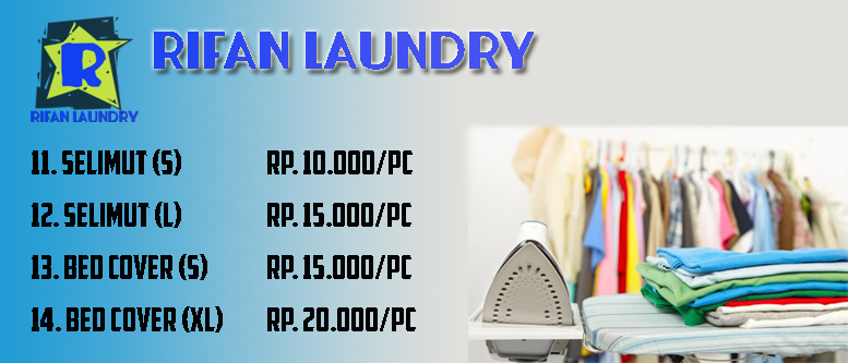  Daftar Harga Rifan Laundry