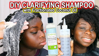 How to Use Fractionated Coconut Oil to Make Homemade Clarifying Shampoo for Healthy Hair Growth