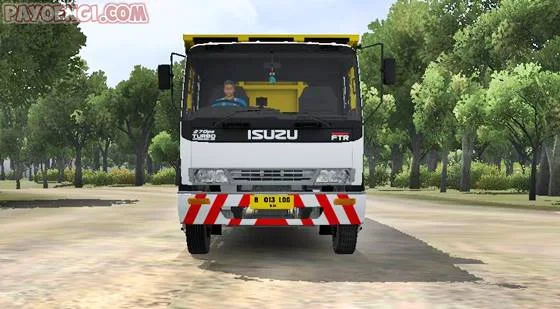 mod bussid isuzu ftr borneo