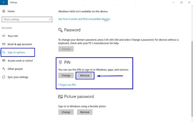 Cara Mudah Menghilangkan Password & PIN di Windows 10