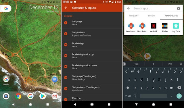 تحديث جديد فى تطبيق نوفا لانشر Nova Launcher يحمل خصائص ومميزات أندرويد نوجا الجديد