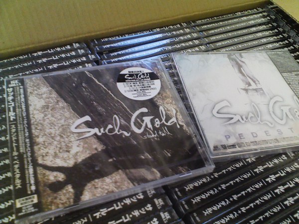 SUCH GOLD "Stand Tall + Pedestals" arrival! 本日完成盤が到着！