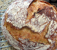 homemade crusty bread