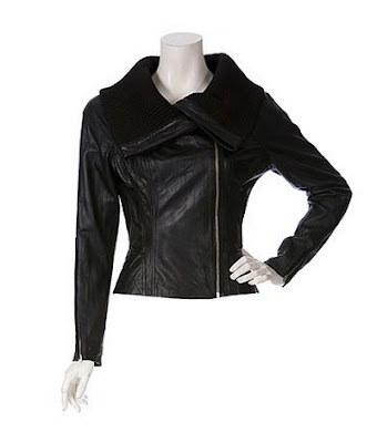 Jennifer Aniston black leather motorcycle jacket