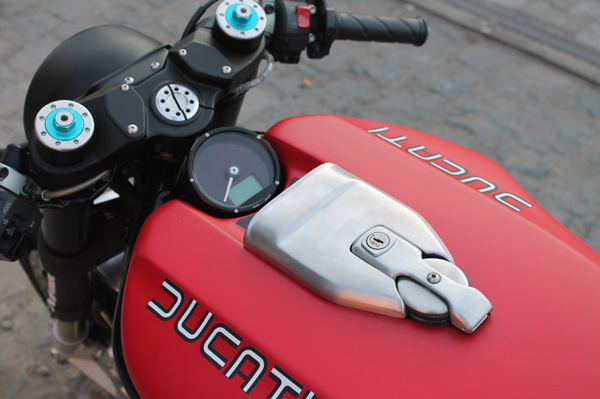 Ducati "Flat Red 2" by JVB | Custom Ducati | Ducati Custom | Custom bikes | way2speed.com