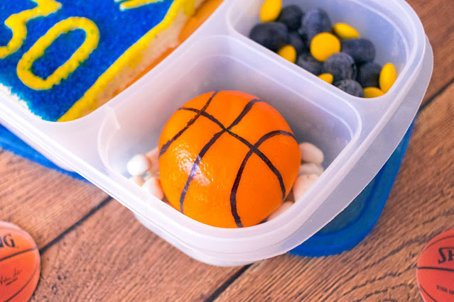 How to Make a Golden State Warriors Stephen Curry Food Art School Lunch!