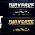 Universe silver and golden text effect free download