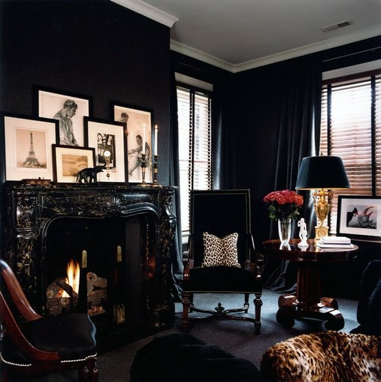Rooms With Black Walls